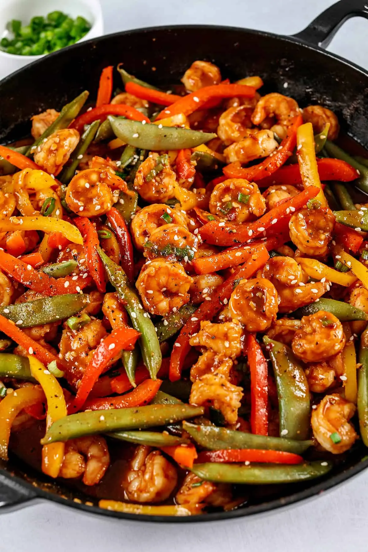 Spicy firecracker shrimp